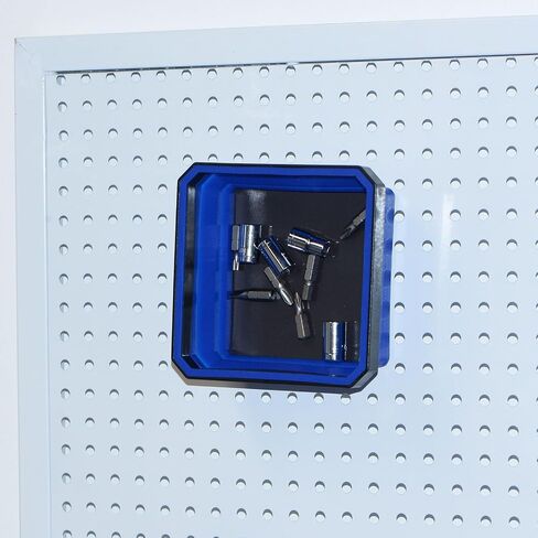 HARFINGTON Collapsible Magnetic Parts Tray Foldable Tool Trays Square Small Metal Parts Organiser for Fixing Screw Bolts Nuts Washers Pins, Rose Red in Saudi Arabia