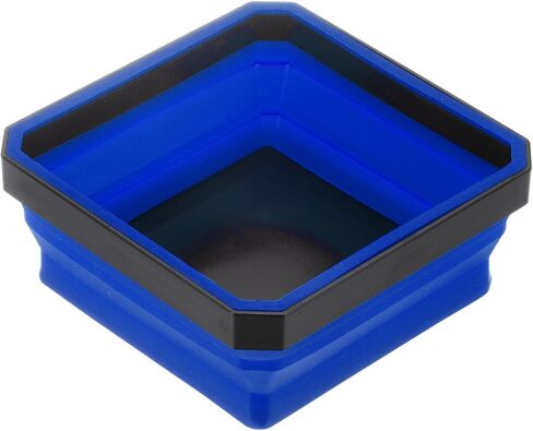 HARFINGTON Collapsible Magnetic Parts Tray Foldable Tool Trays Square Small Metal Parts Organiser for Fixing Screw Bolts Nuts Washers Pins, Rose Red in Saudi Arabia