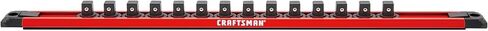 حامل حامل مقبس مغناطيسي بقفل من CRAFTSMAN، منظم تخزين صينية الأدوات، محرك 3/8 بوصة (CMMT99410) in Saudi Arabia