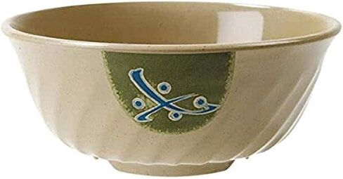 يحصل. الشركات M-607-TD-EC بني 1 كيو تي. أوعية ميلامين (الكمية 4)، ميلامين، تقليدي (عبوة من 4 قطع) in Kuwait