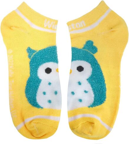 Bioworld Squishmallows Fuzzy Characters 5-Pack Ankle Socks in Saudi Arabia