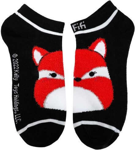 Bioworld Squishmallows Fuzzy Characters 5-Pack Ankle Socks in Saudi Arabia