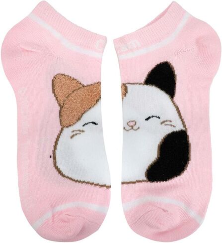 Bioworld Squishmallows Fuzzy Characters 5-Pack Ankle Socks in Saudi Arabia