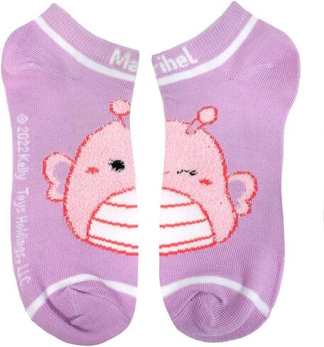 Bioworld Squishmallows Fuzzy Characters 5-Pack Ankle Socks in Saudi Arabia