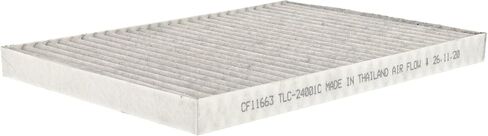FRAM Fresh Breeze Cabin Air Filter with Arm & Hammer Baking Soda, CF11663 for Select Buick, Chevrolet, GMC and Saturn Vehicles, white in Saudi Arabia