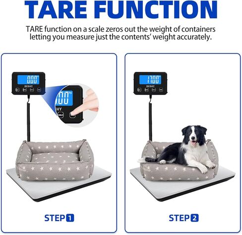 مقياس الشحن الرقمي RESHY، مقياس بريدي عالي الدقة 440 رطل × 0.5 أونصة للحزم مع وظيفة التعليق/الفارغة، مقياس البريد من الفولاذ المقاوم للصدأ، مقياس الحزمة للأعمال الصغيرة، مقياس الأمتعة على نطاق البريد in Kuwait