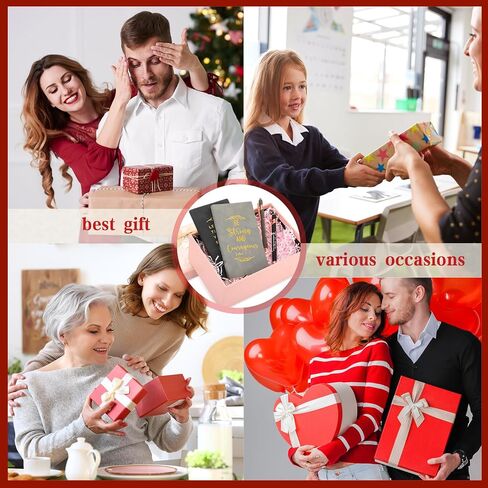 Crtiin 60 Pcs Christian Religious Notebooks with Bible Pens Mother's Day Religious Bible Gift Inspirational Prayer Scripture Leather Journal Notepad Ballpoint Pen Gift for Teacher Church School Office in Saudi Arabia