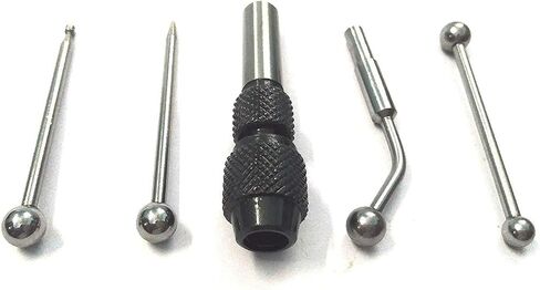 Wiggler & Center finder Set Work Edge Centre Finding Run out concentrical align 5 Pcs Set in Saudi Arabia