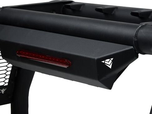 Armordillo USA 8705728 CR1 Modular Adjustable Chase Rack Roll Bar with LED 3rd Brake Light - Matte Black Fits Mid Size Pickup Truck in Saudi Arabia