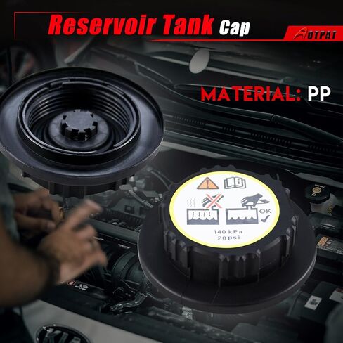 خزان توسيع استرداد تدفق سائل التبريد AOTPAT يناسب: -Jaguar S-Type 2000-2008,2005-2007 Super V8,2004-2009 Vanden Plas,2009-2010 XF,2004-2009 XJ8,2010 XFR خزان الخزان OE#C2Z13764 (مع غطاء) ) in Saudi Arabia