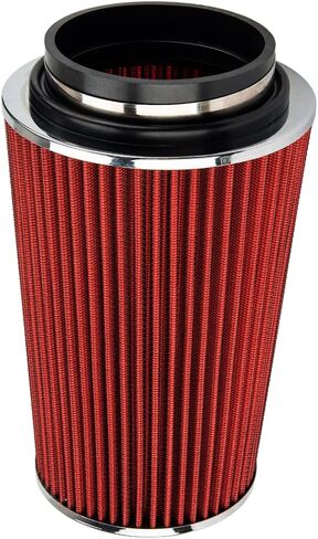 مجموعة مدخل الهواء البارد PHILTOP لـ F150/F250 1997-2003 5.4L، Expedition 1997-2004 4.6L، F150 Heritage 2004 4.6L، Navigator 1998-1999 5.4L (أحمر) in Kuwait