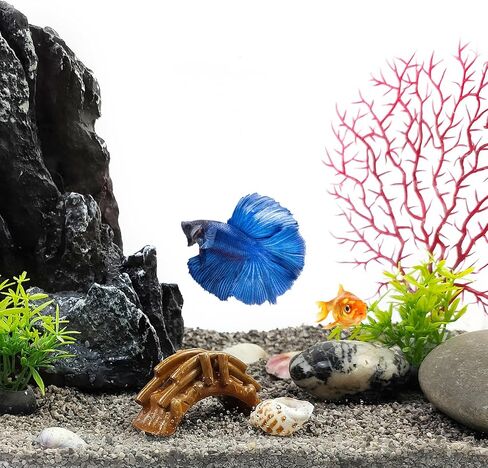FANTIAN 10 lbs Fish Tank Substrate Peach Color Gravel, 0.8-2mm Aquarium Coarse Sand. Decorative Aquarium Gravel for Freshwater Fish Tank, Plants Potted, Fire Pits, Candle, Vase Filler and Crafts in Saudi Arabia