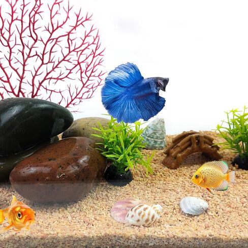 FANTIAN 10 lbs Fish Tank Substrate Peach Color Gravel, 0.8-2mm Aquarium Coarse Sand. Decorative Aquarium Gravel for Freshwater Fish Tank, Plants Potted, Fire Pits, Candle, Vase Filler and Crafts in Saudi Arabia