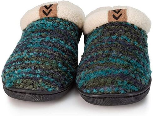 Pupeez Girls Knitted Fleece Lined Clog Slippers in Saudi Arabia
