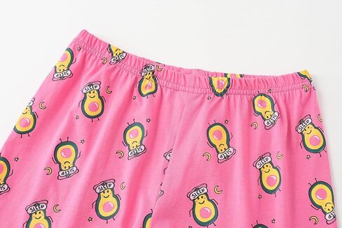 UNICABBIT21 Summer Pajamas for Girls Big Kids Cute Cartoon Soft Nighty Sleepwear 2-Piece Short Sleeve Set Size 6-16 in Saudi Arabia