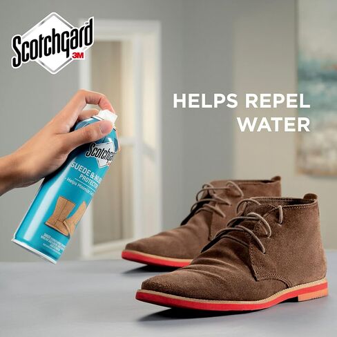 Scotchgard Nubuck & Suede Leather Protector Spray, Suede Spray for Footwear and Accessories, Leather Protectant Spray, 6 Oz in Saudi Arabia