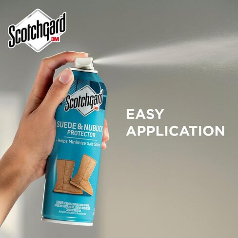 Scotchgard Nubuck & Suede Leather Protector Spray, Suede Spray for Footwear and Accessories, Leather Protectant Spray, 6 Oz in Saudi Arabia