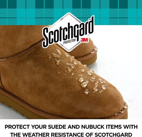 Scotchgard Nubuck & Suede Leather Protector Spray, Suede Spray for Footwear and Accessories, Leather Protectant Spray, 6 Oz in Saudi Arabia