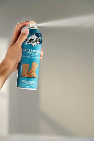 Scotchgard Nubuck & Suede Leather Protector Spray, Suede Spray for Footwear and Accessories, Leather Protectant Spray, 6 Oz in Saudi Arabia