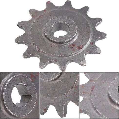 ترس ترس للدراجة 13 سنًا، ترس سلسلة دراجات من الفولاذ الكربوني 13 سنًا للدراجات العادية لسلسلة دراجات موديل 1/2x1/8 in Kuwait