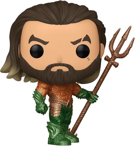 Funko POP! Movies: DC - Aquaman and The Lost Kingdom Aquaman - Aquaman - Diamond Glitter - Collectable Vinyl Figure - Gift Idea - Official Merchandise - for Kids & Adults in Saudi Arabia