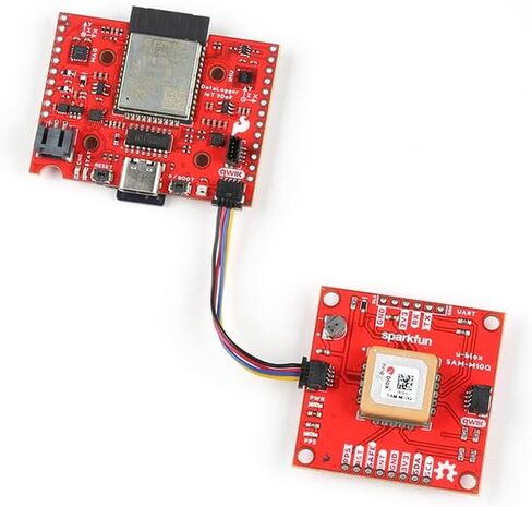 SparkFun DataLogger IoT، وحدة ESP32-WROOM-32E، مقياس وقود LiPo MAX17048، الأبعاد: 1.66 بوصة. × 2.00 بوصة. in Saudi Arabia