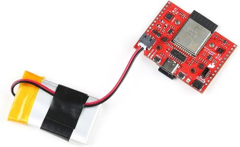 SparkFun DataLogger IoT، وحدة ESP32-WROOM-32E، مقياس وقود LiPo MAX17048، الأبعاد: 1.66 بوصة. × 2.00 بوصة. in Saudi Arabia