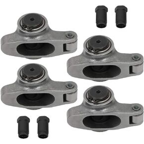SCITOO BAPN02002 Roller Rocker Arm 1.5 Ratio 7/16" Fits for327 350 400 Small Block for Chevy 4PACK in Saudi Arabia