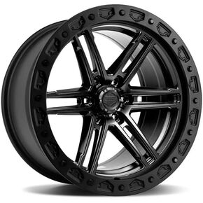 Vorsteiner Offroad VR-602BL 17x9 Coal Black Truck Wheel Set fits Ford F-150/F-150 Raptor/Bronco Raptor 2010+ (4 Wheels Included) in Saudi Arabia