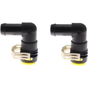 2 pcs B37F61240 B37F-61-240 Compatible for 2007-2013 Mazda 3 CX-7 CX-9 Car Air Conditioning Heater Water Pipe Interface Connector in Saudi Arabia