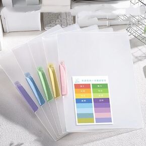 Rotating Side Opening Buckle Type Large Capacity Paper Storage Folder for Primary and Secondary School Students in Saudi Arabia