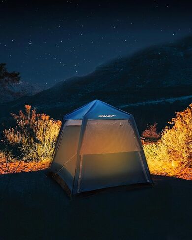 SEALIGHT 4-6 Person SUV Tent, Waterproof Car Tent for Family Trips - Instant Setup Double Layer Waterproof Camping Tents with Storage Bag in Saudi Arabia