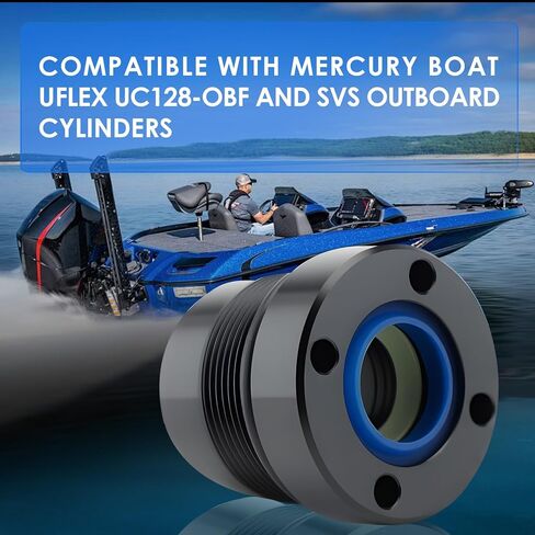 طقم سدادة نهاية غطاء المحرك التوجيهي للزئبق الخارجي لأسطوانات Uflex UC128 UC128-OBF SVS - يستبدل 898349A15 898349A14 898349A11 FSM120 2 قطعة in Kuwait