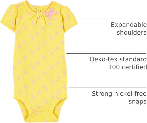 Simple Joys by Carter's baby-girls 6-pack Sleeveless Bodysuit in Kuwait