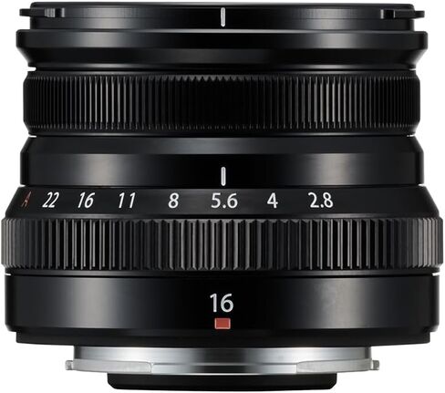Fujinon XF16mm F2.8 R Weather Resistant Lens, Black in Kuwait