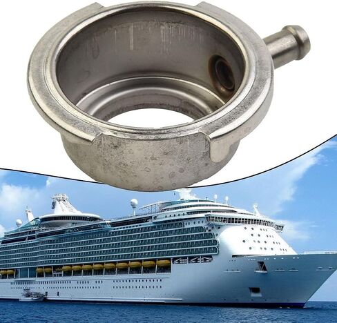 رقبة حشو مبرد المبرد من الفولاذ المقاوم للصدأ 56 مم OD مع غطاء ضغط 13 رطل لحجم الغطاء 58 مم، تصميم ملحوم in Kuwait