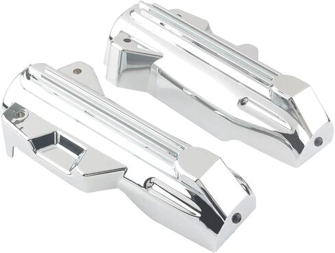 حامل الدراجة النارية، بكرة ذراع متأرجحة تناسب Harley Davidson FLHR Electra Glide Road King 2014-2022 للدراجات النارية الجزء العلوي السفلي من الشوكة المنزلقة الكروم (أسود) in Kuwait