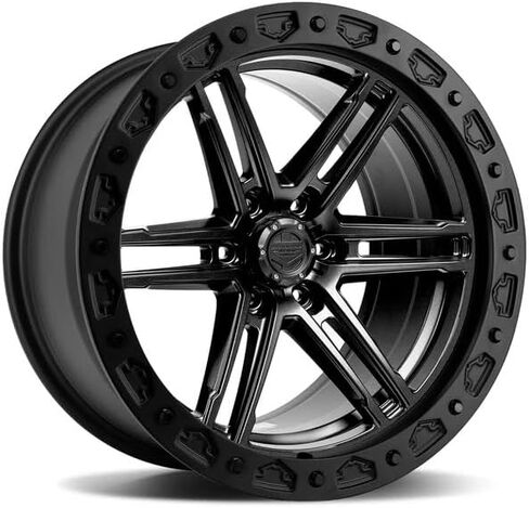 Vorsteiner Offroad VR-602BL 17x9 Coal Black Truck Wheel Set fits Ford F-150/F-150 Raptor/Bronco Raptor 2010+ (4 Wheels Included) in Saudi Arabia