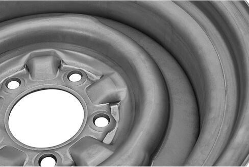 O/E Style Hot Rod Raw Steel Wheel, 15x8, 5 on 4.5, 4.25 BS in Saudi Arabia