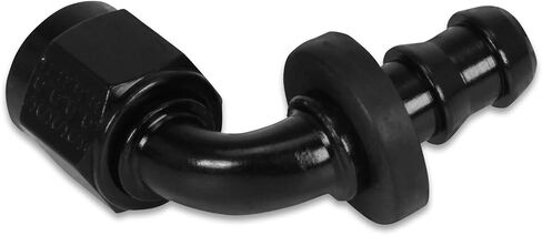 MSD Atomic 2935 6AN Fitting 90 Degree, Socketless, Black in Saudi Arabia
