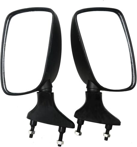 Motorcycle Rear Side View Mirrors Rearview Mirror Back Convex Compatible with FZR250R FZR400 FZR400R FZR400RR FZR600RR TZR250 3XV in Saudi Arabia