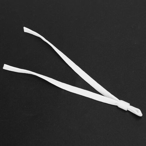 200Pcs Elastic Bands, Adjustable Elastic Cords, Stretchy Earloop Rope for Mask Ear Lanyard Ear Muff Cord Sewing (White) in Saudi Arabia