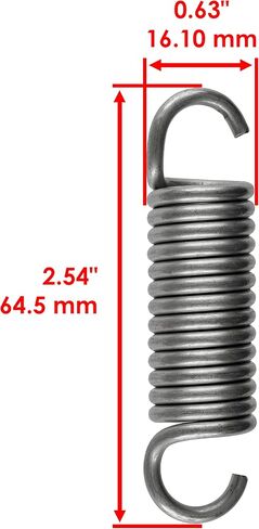 Caltric Exhaust Muffler Springs Compatible with Can-am 415107100 in Saudi Arabia