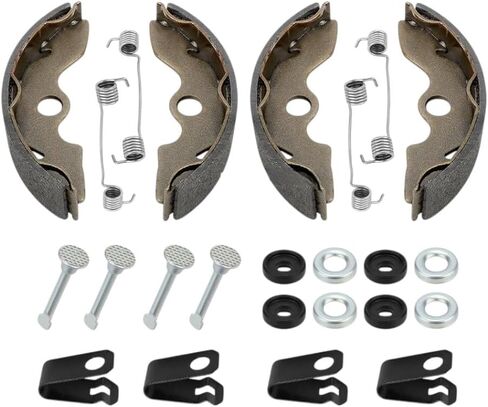 Powersports استبدال أجزاء أحذية الفرامل الأمامية الينابيع ث/مجموعة دبابيس لهوندا TRX300 2x4 FourTrax 300 1988-2000 Mod-R77O-2822 in Kuwait