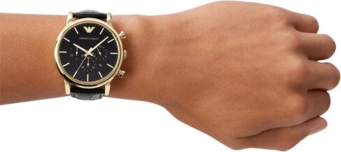 Emporio Armani Automatic Self-Winding Dress Watch with Stainless Steel Or Leather Band in Saudi Arabia