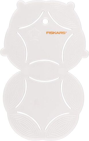 Fiskars 177090-1001 قالب نجمة ورقية ثلاثية الأبعاد، أبيض in Saudi Arabia