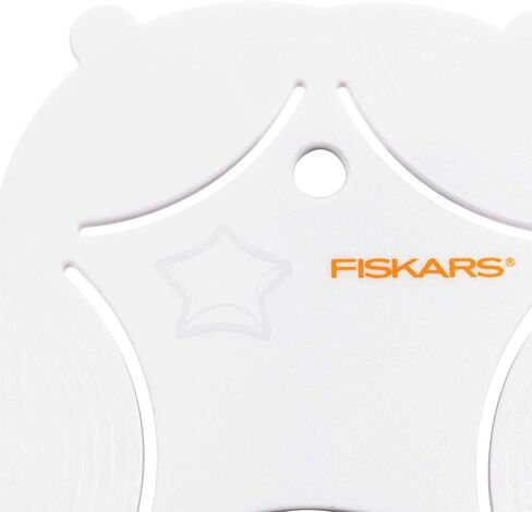 Fiskars 177090-1001 قالب نجمة ورقية ثلاثية الأبعاد، أبيض in Saudi Arabia