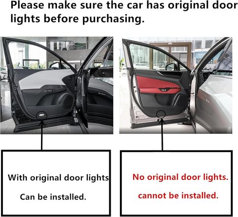 شعار أضواء باب السيارة لا يتلاشى أبدًا، متوافق مع Toyota Highlander/4runner/Tundra/Land Cruiser/Venza/Prado، مصابيح جهاز عرض بشعار LED، ملحقات السيارة لمصباح البركة المضيئة - العقرب in Saudi Arabia