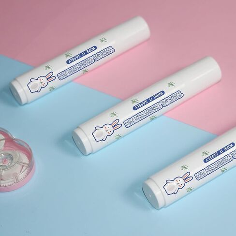 Thermal Paper Rection White Out Liquid Pen Expr Tool for Thermal Label Shopping Bill Data Information Eraser Protection Pen - 1PC in Saudi Arabia