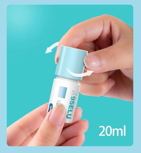 9SELU Thermal Paper Correction Pen - 20ml Heat-Sensitive Label Eraser Pen for Receipts, Shipping Labels & Barcode Stickers (Quick-Dry, Non-Toxic, Portable) in Kuwait